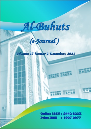 					View Vol. 17 No. 2 (2021): Al-Buhuts
				